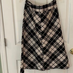 United Colors of Benetton wool Plaid Skirt